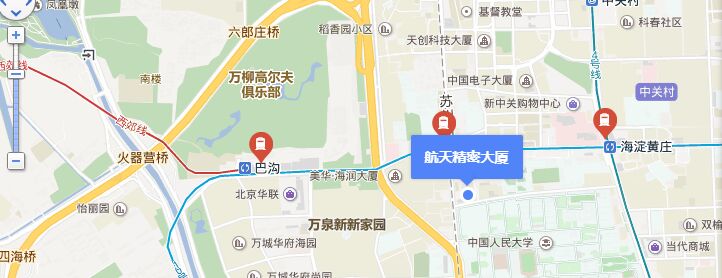 航天精密大厦地图